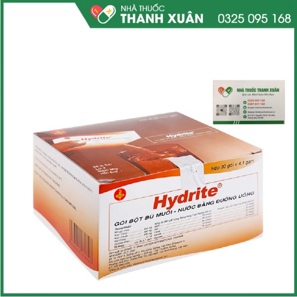 Hydrite Gói bột bù muối, nước bằng đường uống